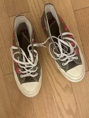 Converse x Comme des Garcons Play Hi-Top Sneakers Size 37.5
