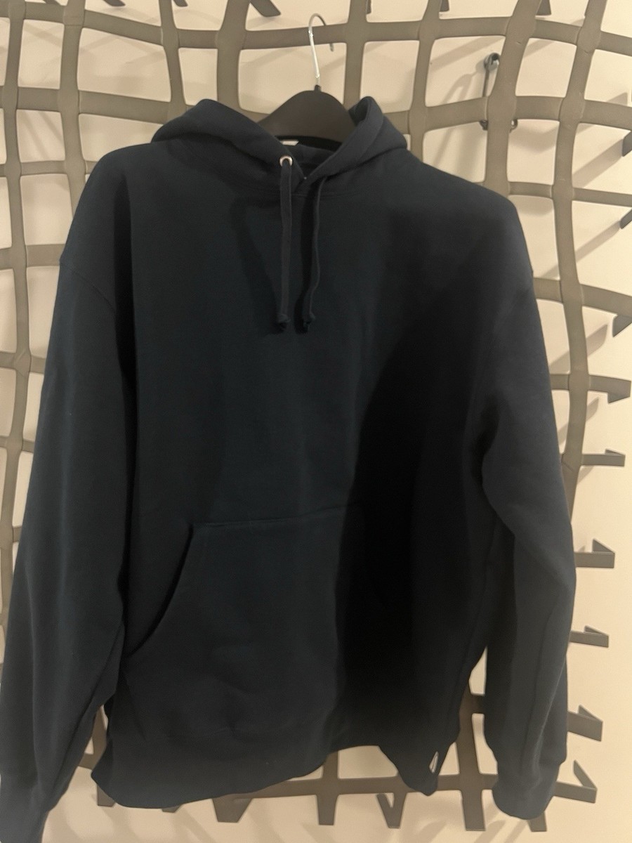 New Supreme GOODENOUGH Hooded Sweatshirt Navy Mens L | eBay