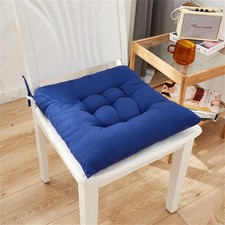 Cotton Floor Seat Pad Large Square Dining Chair Booster Cushion Non-Slip UK