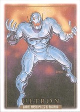 2024 Upper Deck SkyBox Marvel Masterpieces '92 Platinum - Ultron Canvas #98