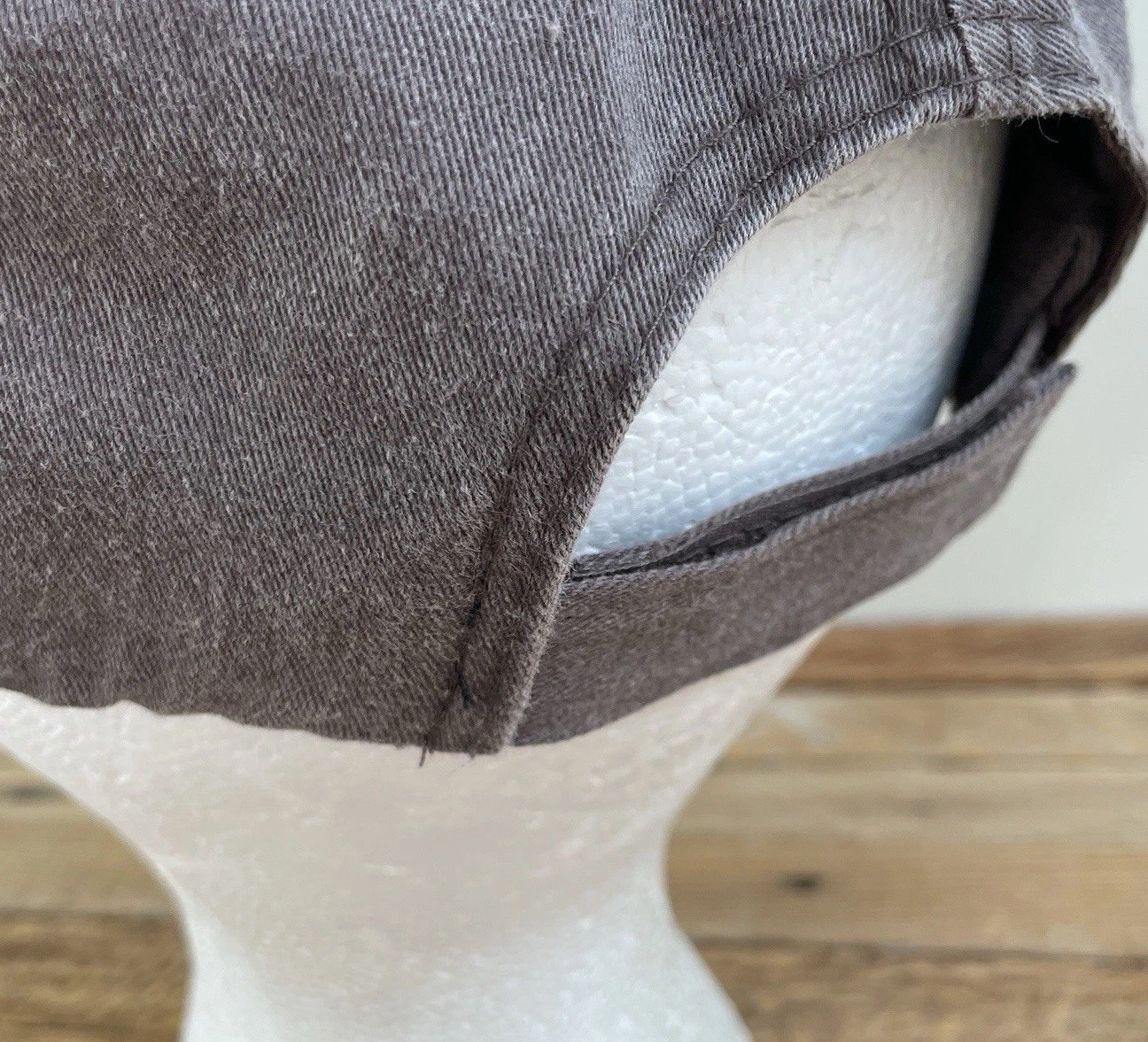 Hooters Snapback Hat Cap Adjustable Distressed Em… - image 8