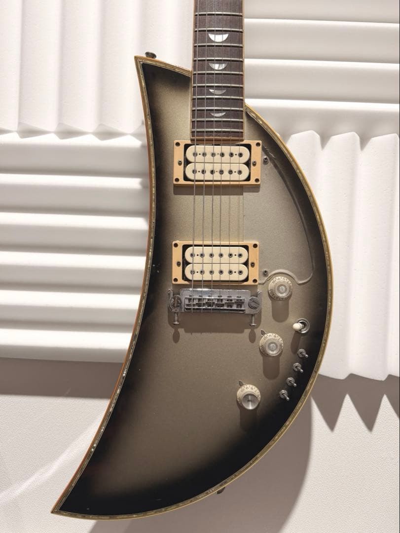 Electric Guitar Kawai Moon MS-1000 Sault Silver Sunburst Cosmo