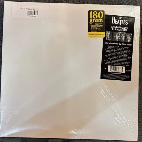 BEATLES, THE - White Album [Remastered 180G] 2x Vinyl LP Record