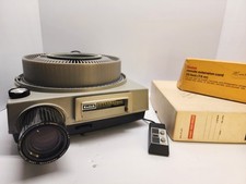 Kodak EKTAGRAPHIC AF-2 PROJECTOR Powers On Fan Works NO LIGHTBULB