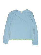 Crewcuts Outlet Girls Blue Sweatshirt Large kids