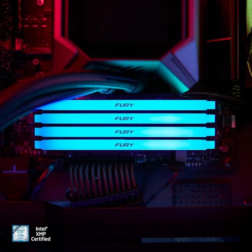 Kingston FURY Beast RGB 8GB 3200MT/s DDR4 CL16 DIMM Computer Memory KF432C16BB2A - 第 6/6 張圖片