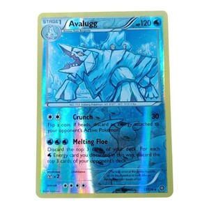 Avalugg 37/114 - Reverse Holo Rare - Pokémon Card - Steam Siege - LP/EX