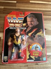WWF Hasbro Bam Bam Bigelow Red Card Wrestling Figure Vintage As Shown WWF