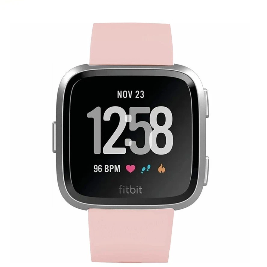 Умные часы Fitbit Versa 1 для здоровья и фитнеса подлинный трекер активности розовые - Изображение 4 из 4