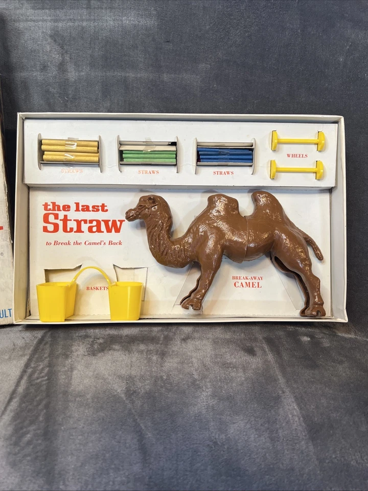 The Last Straw Camel Game Schaper 1966 Complete VINTAGE - Image 3 of 4