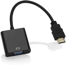 Cable Adapter for HDMI to VGA HDMI Male to VGA Female Video Converter Cable A...