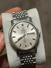 Vintage Omega Constellation Chronometer Stainless Automatic Day/Date Wrist Watch