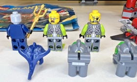 LEGO Atlantis Exploration HQ 8077 100% Complete w/ Figs, Box & Manual #1 (of 2)