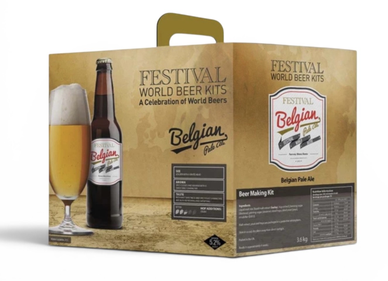 Festival World Beer Belgian Pale Ale Beer Kit 40 Pints Homebrew Brewing