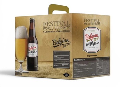 Festival World Bier Belgisches Pale Ale Bierset 40 Pints Homebrew Brewing