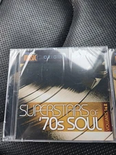 SUPERSTARS of '70s Soul Collection Volumes 1 & 2 CD Original Masters NEW - READ