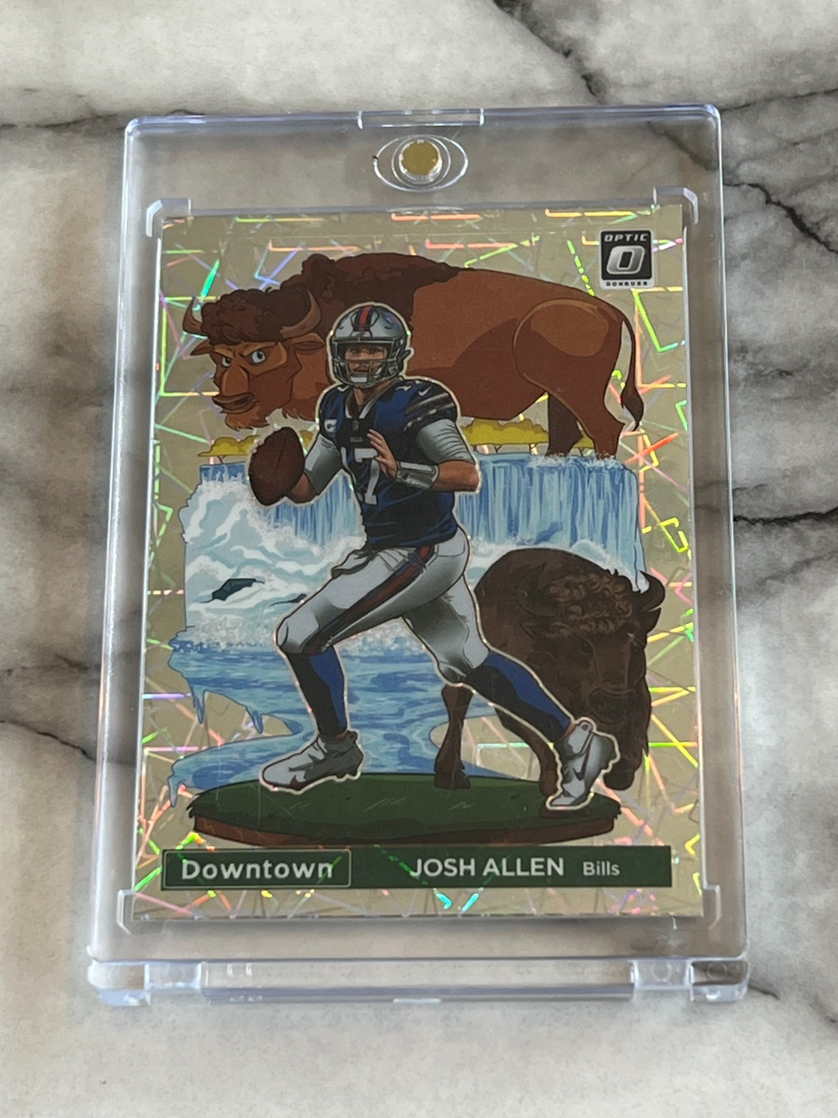 2022 Panini Donruss Optic Josh Allen Downtown!