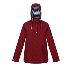 Image of Regatta Women/Ladies Bayla Waterproof Jacket (CABERNET) UK Size 14 NEW WITH TAGS