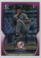 2023 Bowman Chrome Prospects Mega Box Pink Mojo Refractor 99/199 Luis Serna 4k8