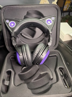 Brookstone Limited Edition Ariana Grande Wired Cat Ear Headphones See Condition