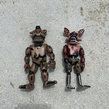 Five Nights At Freddy  s Nightmare Foxy 5  Freddy Action Figure 2016 Funko Set