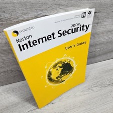 2002 Norton Internet Security 2003 Users Guide Symantec Manual Software Book Fai