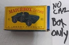 Matchbox Originals Moko Lesney  No 61 Box Only Empty Box