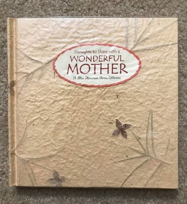 Thoughts to Share With a Wonderful Mother (Language of Series) - hardcover M...