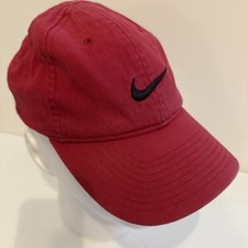 Nike Just Do It Youth 4-7 Strap Back Hat Cap Red