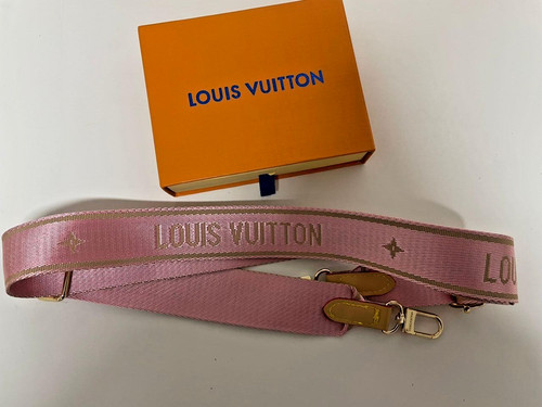 Louis Vuitton Shoulder Strap Adjustable Crossbody Shoulder Replacement Pink