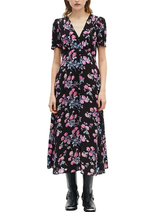cotton off shoulder dress Sitima Off-Shoulder Dress XS / Blue