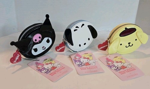 Portamonete piccolo Primark Sanrio Hello Kitty & Friends, Kuromi, Pochacco, Pompomp - Foto 2 di 6