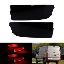 2x schwarz sto&szlig;stange Reflektor Bremslicht f&uuml;r Mercedes Sprinter Bus/Kasten 906