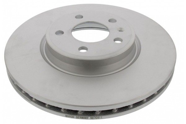 2X Mapco Bremsscheibe 25861C FüR Audi A4 B9 Avant 8W5 8WD 8W2 8WC A5 Sportback-image