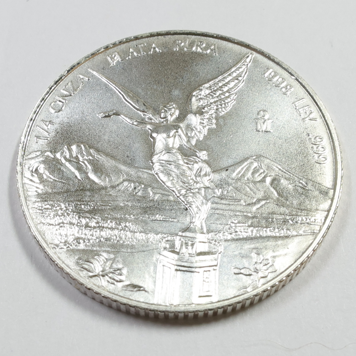 1998 Mo Mexico 1/4 oz .999 Silver Libertad Onza Coin #55951 | eBay