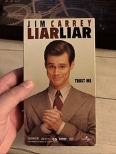 Liar Liar VHS, 1997 Jim Carrey Comedy