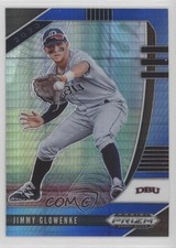 2020 Panini Prizm Draft Picks Blue & Carolina Hyper Jimmy Glowenke #PDP68 1m8