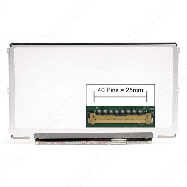 Dalle écran LCD LED 12.5 de rechange 1366x768 mate compatible LG LP125WH2 SL B1