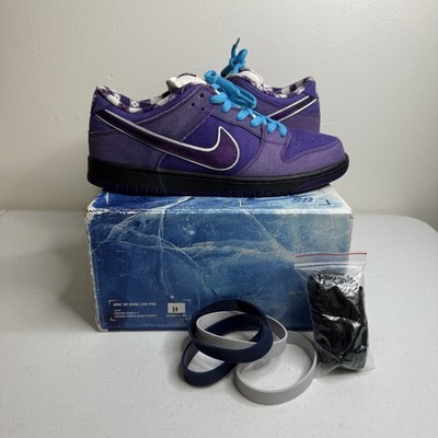 Size 11 - Nike SB Dunk Low Concepts Purple Lobster (Special Box)