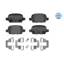 Satz Bremsbeläge 23934297 Bremsklötze hinten für Opel Corsa C X01 Tigra X04
