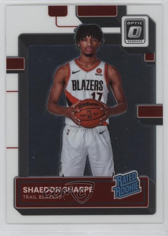 2022-23 Panini Donruss Optic Rated Rookie Shaedon Sharpe #249 12g7