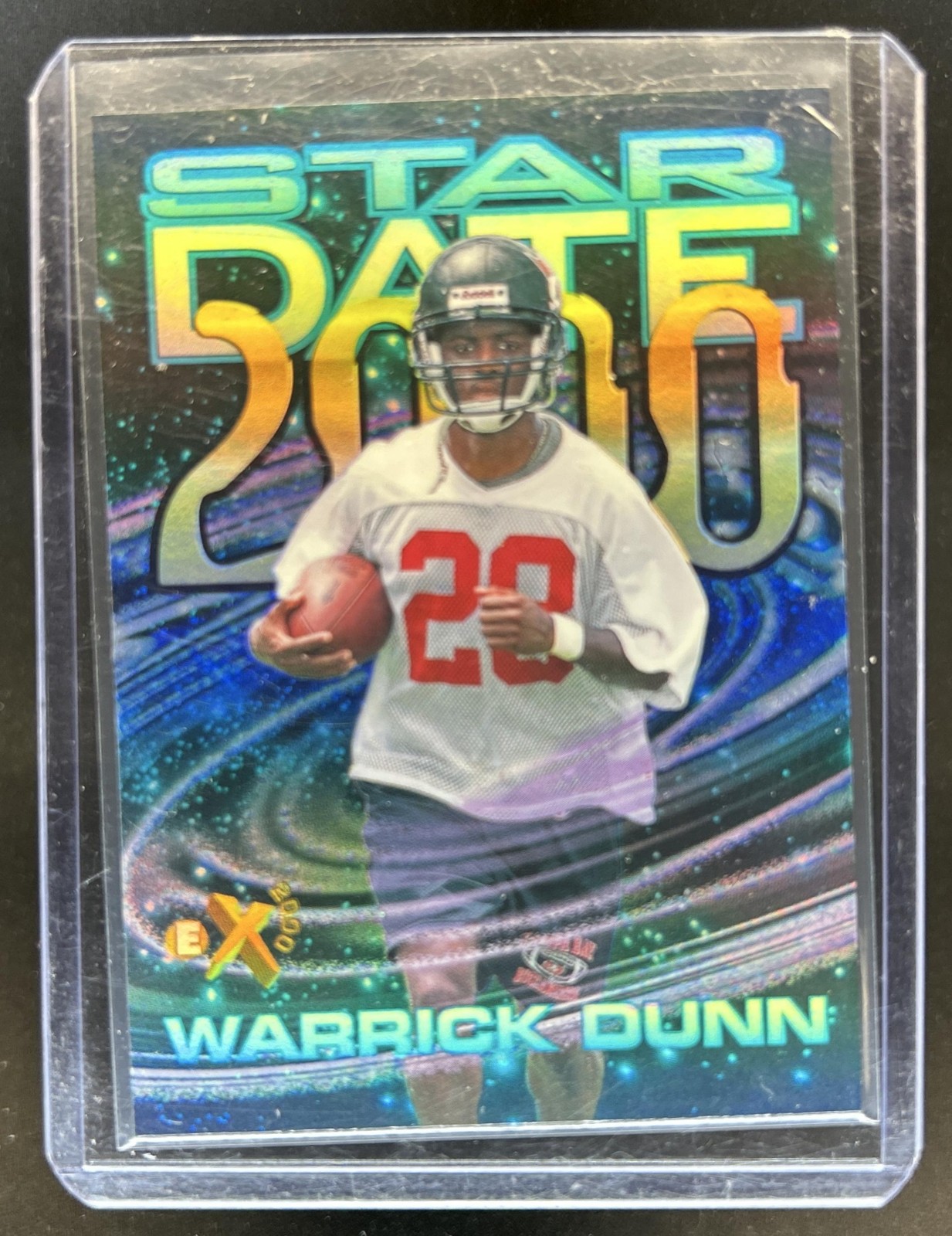 Warrick Dunn Skybox E-X2000 Stardate 2000 #14 Base