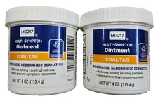 MG217 Psoriasis OINTMENT Intensive Strength 4 oz ( 2 pack ) --