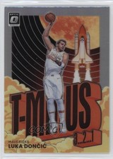 2021-22 Panini Donruss Optic T-Minus 3 2 1 Holo Prizm Luka Doncic #7 na4