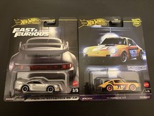 Hot Wheels Premium Porsche 911 Lots Of 2 Cars
