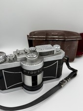 Widelux F5 Panoramic Wide 35mm Film Camera Panon Lens Case Excellent