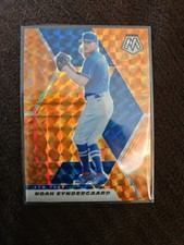 2021 Panini Mosaic - Noah Syndergaard #57 Reactive Orange Mosaic Prizm
