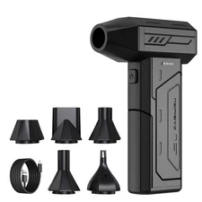 Compressed Air Duster,130000RPM Super Power Cordless Air Duster,Rechargeable ...