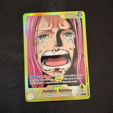Bandai Jewelry Bonney OP13-100 Leader Special Alt Art Foil English
