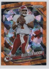 2025 Panini Prizm Orange Ice Prizm Warren Moon #52 HOF 19e3